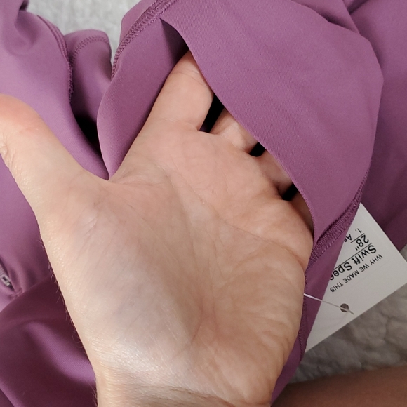 Lululemon Swift Speed HR 28" Tight Vintage Plum - Picture 10 of 16